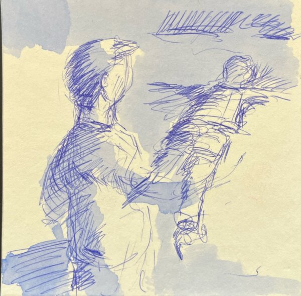 Sketch by Felix Deimling