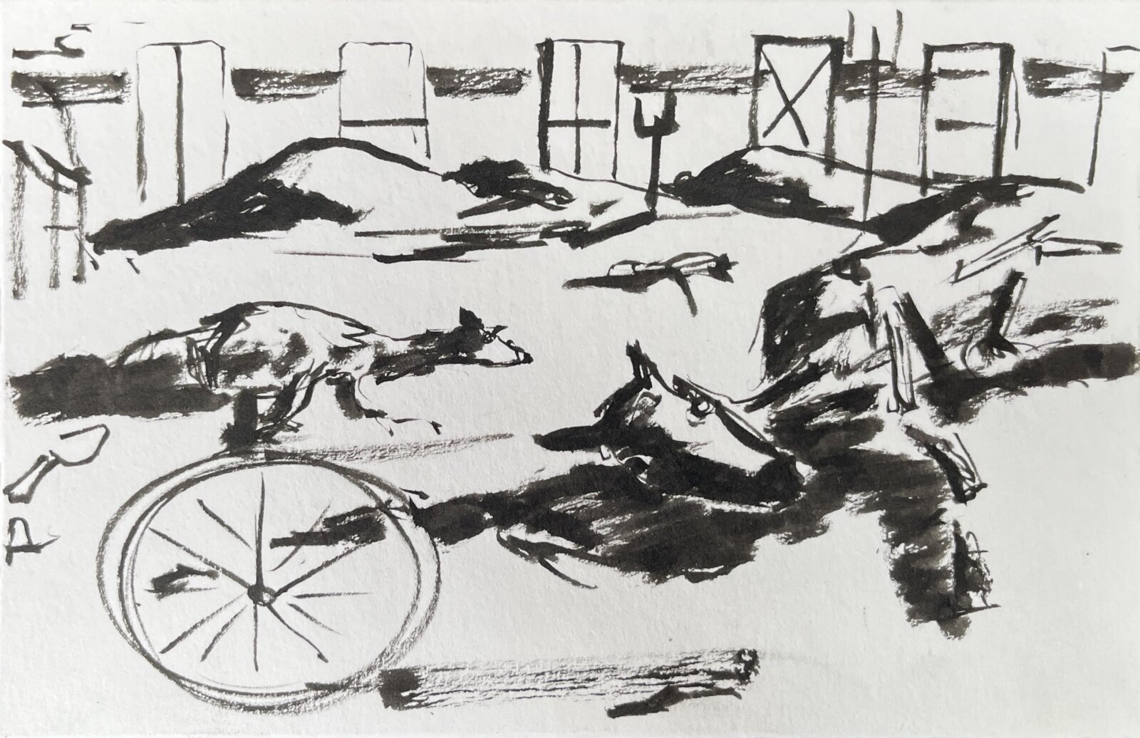 Felix Deimling – Tusche