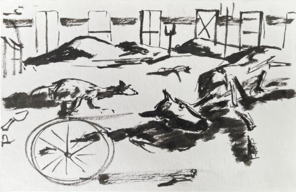 Sketch by Felix Deimling