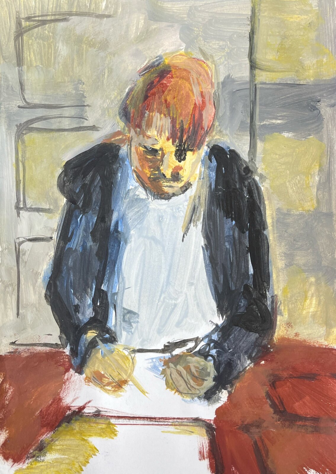 Felix Deimling – Eitempera